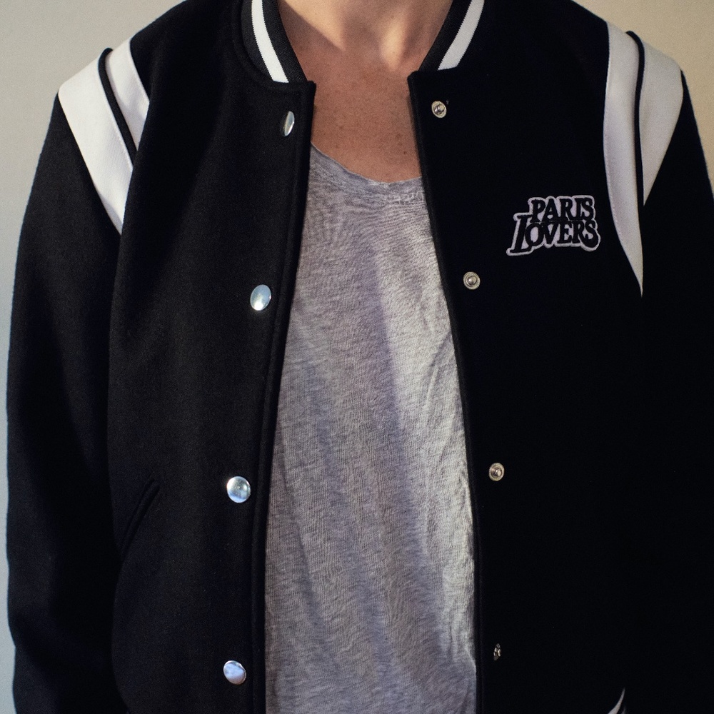 Maje Berry Varsity Jacket New Collection 2020